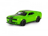 SilverHome Fém Dodge Charger autómodell - zöld