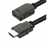 SilverHome HDMI 2.0 hosszabbító kábel, 1.5 méter, fekete