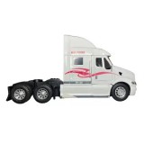 SilverHome Kenworth T700 miniatűr fém teherautó – Fényszóróval és hanghatásokkal - fehér