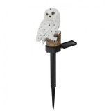 SilverHome Kültéri Bagoly formájú napelemes LED lámpa