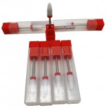 SilverHome Kúpos kerámia csiszolófej extra finom - piros