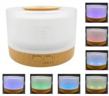 SilverHome RingAromaterápiás párologtató nagy méretben, elegáns kivitelben - távirányítóval - fenyő