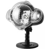 SilverHome Snowball LED Projektor – Színes fények, kültéri és beltéri használatra