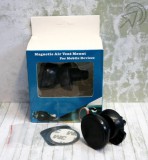 SilverHome Szellőzőrácsra rögzíthető mágneses telefontartó (fekete)