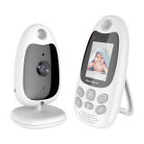 SilverHome Vezeték nélküli LCD kijelzős babafigyelő, kétirányú kommunikációs kamerával