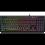 Silverline KB942 Vezetékes Gamer Billentyűzet RGB HUN - Fekete (SIKB942)