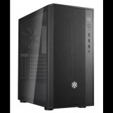 SilverStone FARA R1 V2 Számítógépház - Fekete (SST-FAR1B-G-V2)
