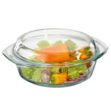 Simax Star Linea, hőálló kerek tál, fedővel, 1,5 l + 0,6 literes - Ingyenes szállítással