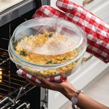 Simax Star Linea, hőálló kerek tál, fedővel, 2 l +0,9 literes - Ingyenes szállítással