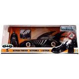 Simba Batman: Mindörökké Batman 1995 Batmobile fémből, 1:24 - Batman figurával