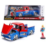 Simba DC Comics: Bombshells Supergirl és 1956 Ford F-100 Pickup 1:24