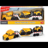 Simba Dickie Volvo: Óriás gépszállító kamion 2 munkagéppel (203725005)