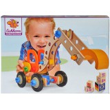 Simba Eichhorn Constructor fa építőjáték készlet, markoló
