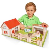 Simba Eichhorn: Parasztgazdaság - fa játékszett