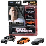 Simba Halálos iramban: Fast and Furious nano kisautók - 3 db