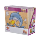 Simba Toys Eichorn: Fa állatos puzzle többféle változatban 1db