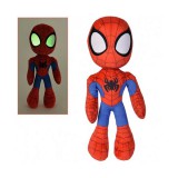 Simba Toys Marvel: Amazing Friends - Pókember Póki plüssgura sötétben világító szemekkel 25cm