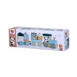 Simba Toys Pandás fa kisvonat 16db-os szett - Eichhorn