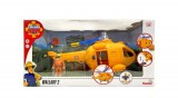 Simba Toys Sam, a tűzoltó: Wallaby 2 nagy sárga tűzoltó helikopter