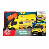 Simba Toys SOS Iveco mentőautó hanggal és fénnyel 18cm-es - Dickie Toys