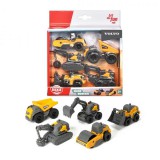 Simba Toys Volvo mini munkagépek 5db-os szett - Dickie Toys