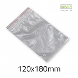 Simítózáras tasak 120x180 mm 50mic