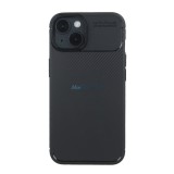 Simple Black Apple iPhone 13 Pro Carbon Black TPU - Fekete
