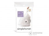 SimpleHuman CW0176 Q-típusú egyedi méretezésű szemetes zsák újratöltő csomag (20db)
