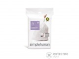 SimpleHuman CW0201 R-típusú egyedi méretezésű szemetes zsák újratöltő csomag (20db)