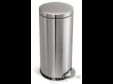 SimpleHuman CW1810 30l-es kerek pedálos szemetes, rozsdamentes