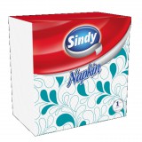 Sindy szalvéta 1 rétegű 45 db motívumos (türkiz) 33x33cm