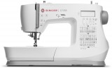 Singer C 7255, 80 W, 200 Öltésminta, LCD Kijelző, Elektromos, Fehér varrógép