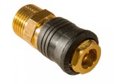 Sinppa Tools pneumatikus önzáró gyorscsatlakozó kuplung, külső menetes, 3/8" (SE6-3SM)