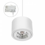 Sínre szerelhető lámpa, fehér, GU10, SPECTRUM LED SLIP005012_TRACK