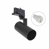 Sínre szerelhető lámpa, fekete, GU10, SPECTRUM LED SLIP003007