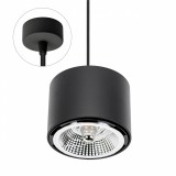 Sínre szerelhető lámpa, fekete, GU10, SPECTRUM LED SLIP005011_ZWIS