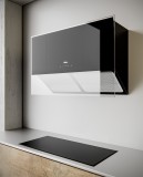 Sirius SLTC-110 TW fekete fali páraelszívó