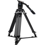 SIRUI BCT-3003 broadcast alumínium tripod BCH-30 fluid videófejjel