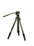 SIRUI Pilot CT04 alumínium tripod CT5 videófejjel