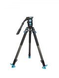 SIRUI Rapid SVT75 Lite egylépeses magasságállítású tripod készlet SVH15 fluid videófejjel
