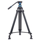 SIRUI SH-25 alumínium broadcast tripod fluid videófejjeljel