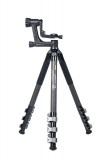 SIRUI SP324+BH-10 Sportich Karbon Tripod Flip Lock Rögzítéssel és BH-10 Gimbal Fejjel