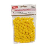 Sisi Pom-Pom Citromsárga 1 cm-es 120db/csomag