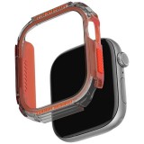 Skinarma Atom tok Apple Watch 46mm - szürke-narancssárga