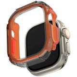 Skinarma Atom tok Apple Watch Ultra 49mm - szürke-narancssárga