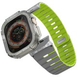 Skinarma Gemini Apple Watch Ultra tok + szíj, 49mm, mágneses niteglow (sötétben világító)