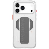 Skinarma Haxa Apple iPhone 17 Pro Max mágneses tok kitámasztóval, Magsafe kompatibilis, átlátszó