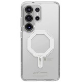Skinarma Saido Samsung Galaxy S26 Ultra mágneses tok, Magsafe kompatibilis, átlátszó-neonzöld (sötétben világító)