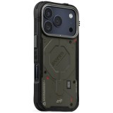 Skinarma Vigor Apple iPhone 17 Pro mágneses tok, Magsafe kompatibilis, zöld