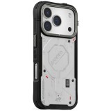 Skinarma Vigor Apple iPhone 17 Pro Max mágneses tok, Magsafe kompatibilis, világos szürke